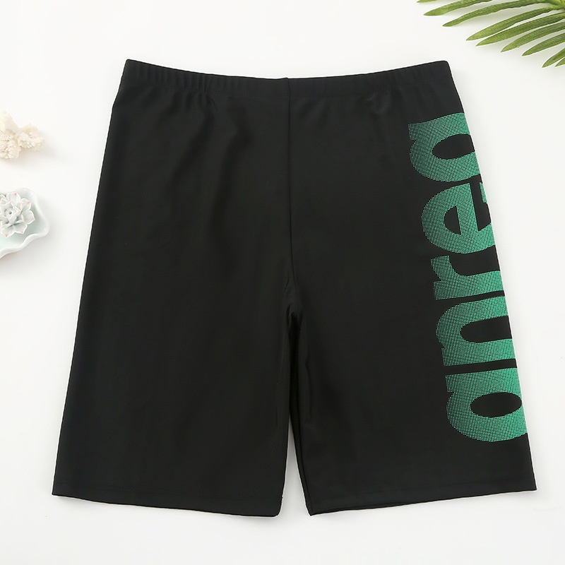 001 Men's Adult Quick-Dry Five-Point Swim Loose Plus Size Anti-Embarrassment Beach Hot Spring Swimming Trunks Manufacturer_voghion.com
