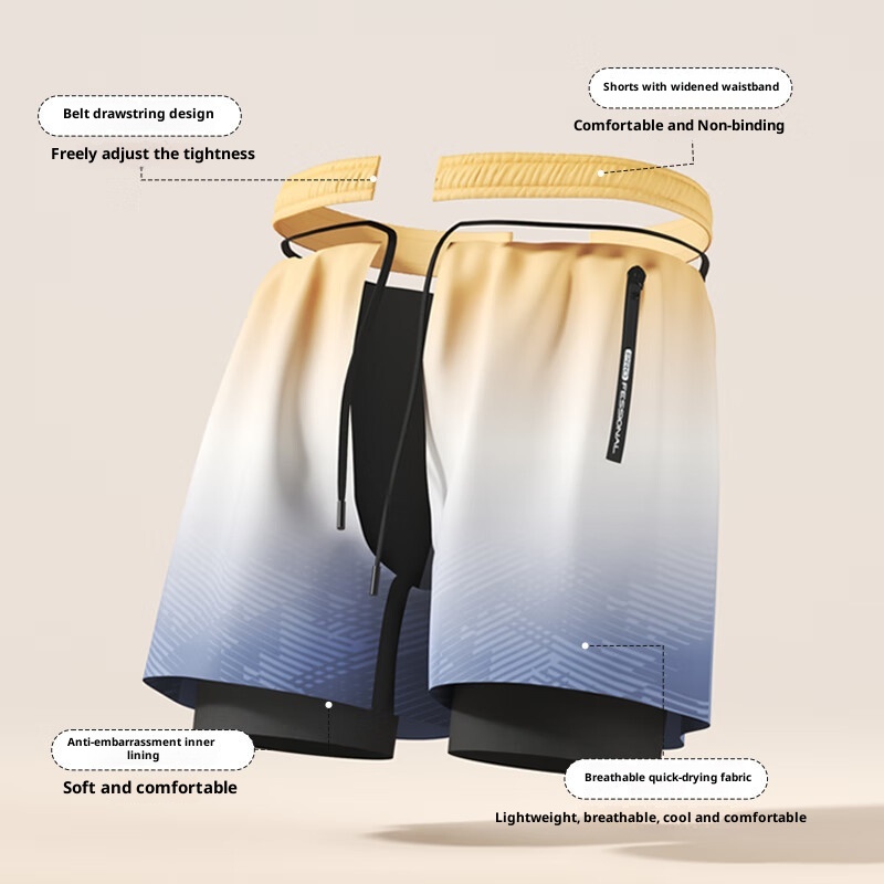 001 Herren-Badehose gegen Peinlichkeiten 2024 Neue Erwachsenen-Badehose in Übergröße, schnelltrocknend, Komplettset für Thermalbäder_voghion.com