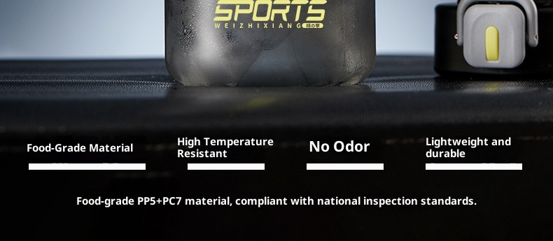 001 Grande capacità di acqua anti-caduta resistente alle alte temperature per studenti 2025 Nuovo portatile da viaggio per sport all'aria aperta Tazza di plastica_voghion.com