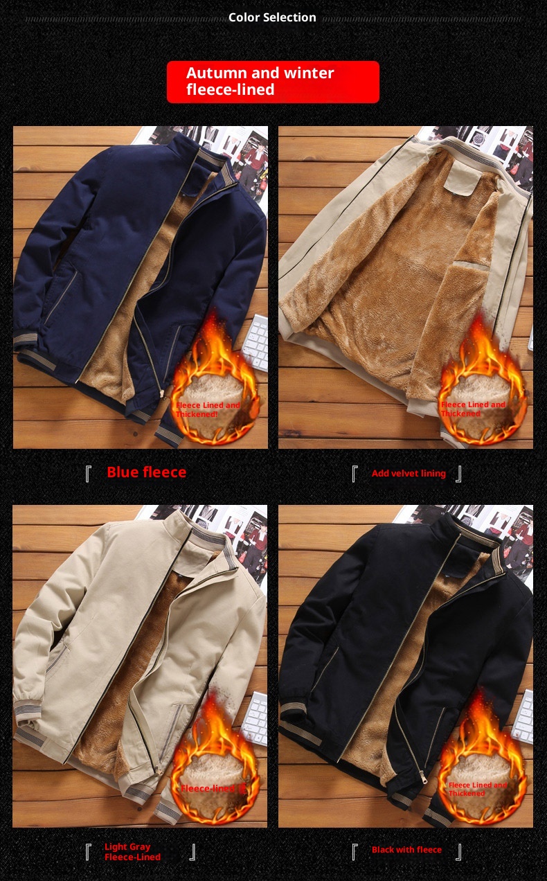 ActiveGo ActiveGo Cross-Border European And American Winter Slim Fit Retro Turn-Down Collar Thick Corduroy Jacket Foreign Trade Youth_voghion.com