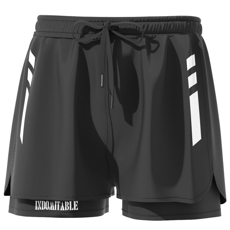 001 Trunks Men's Style Professional Anti-Embarrassment Double Layer Beach Shorts 2023 New Adult Swimming Gear Surfing_voghion.com