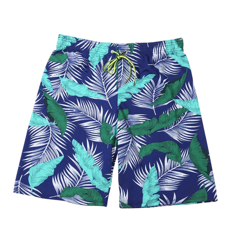 001 Plus Size Men's Swim Adult Comfortable Breathable Anti-Embarrassment Beach Shorts Fashion Printed Hot Spring Swimming_voghion.com