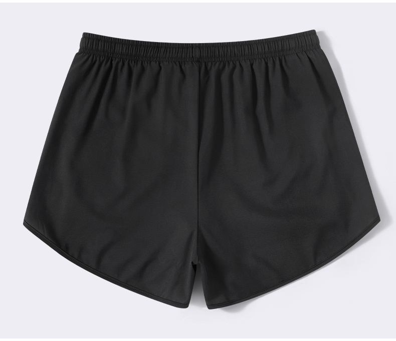 001 Adult Trunks New Professional Quick-Dry Two-Layer Loose Large Size Double-Layer Anti-Embarrassment Swimming Gear Set_voghion.com