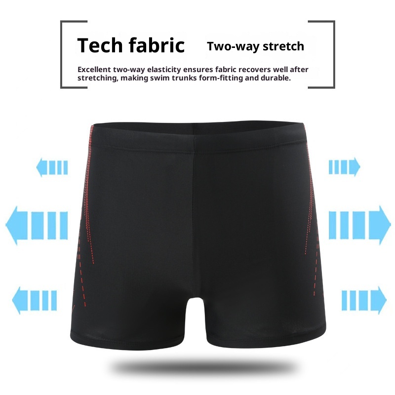 001 Herren-Badeshorts für Erwachsene, hochelastisch, direkt vom Hersteller, locker, bequem, bedruckt, schnelltrocknend_voghion.com