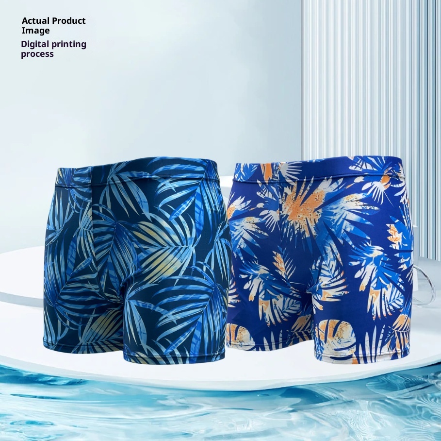 001 Fabrikverkauf: Badehosen für Herren, professionelle Badeshorts für Erwachsene, Boxershorts-Stil, Übergrößen, Spezialangebot für Thermalbäder_voghion.com
