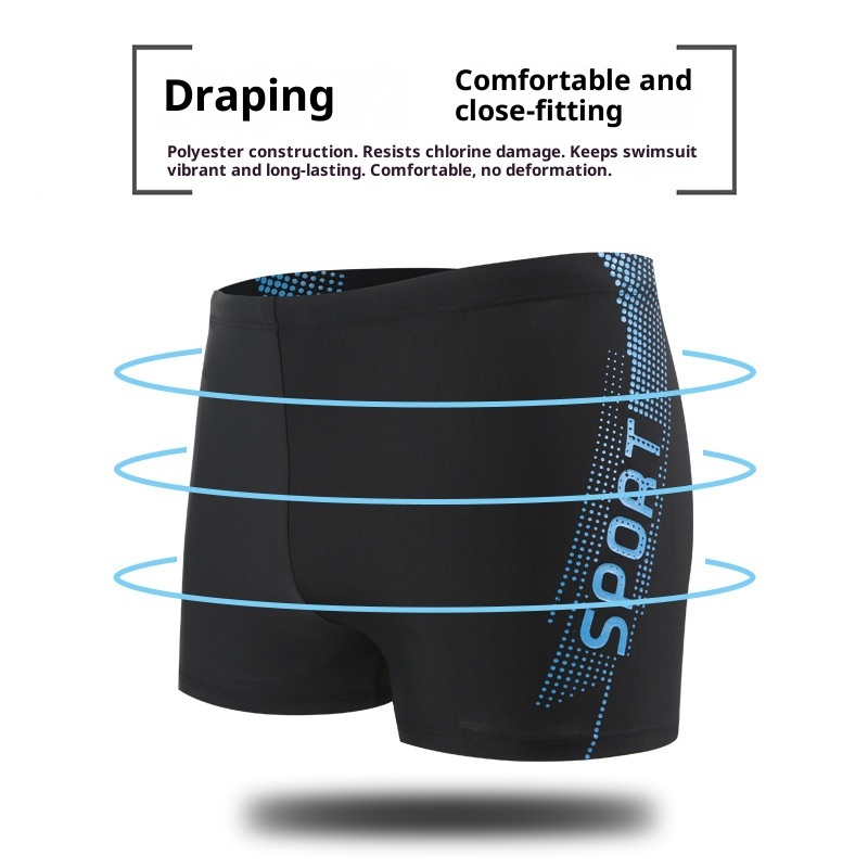001 Herren-Badeshorts für Erwachsene, hochelastisch, direkt vom Hersteller, locker, bequem, bedruckt, schnelltrocknend_voghion.com