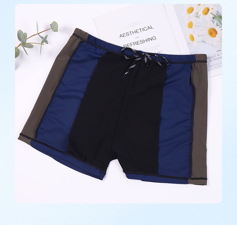 001 Herren-Badehosen im Großhandel, modisch, schnelltrocknend, atmungsaktiv, Übergröße, Boxershorts für Erwachsene, Badeshorts, hochelastisch_voghion.com