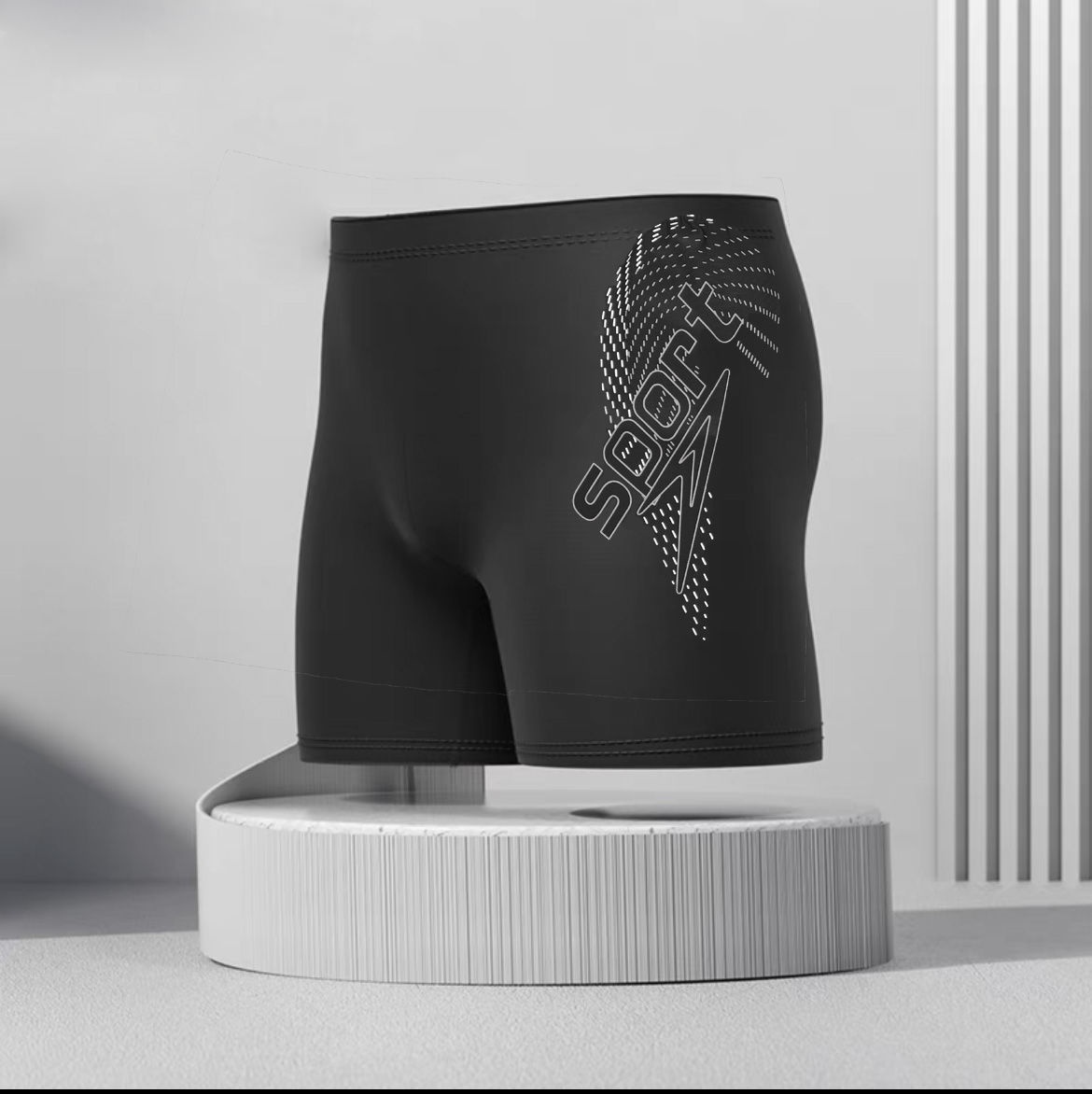 Short de bain grande taille homme (150 kg) - Séchage rapide - Coupe ample - Modèle adulte_voghion.com