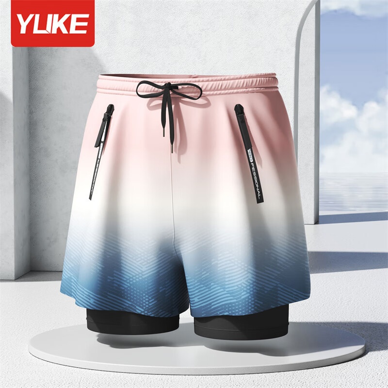 001 Herren-Badehose gegen Peinlichkeiten 2024 Neue Erwachsenen-Badehose in Übergröße, schnelltrocknend, Komplettset für Thermalbäder_voghion.com