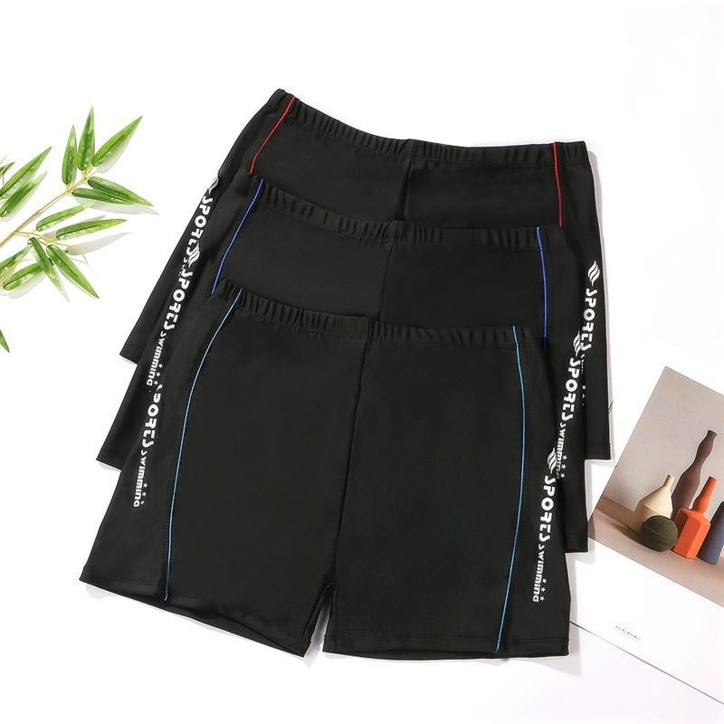 001 Adult Men's High Elasticity Boxer Shorts With Waist Drawstring Quick-Dry Gear Hot Spring Swimming Trunks Wholesale_voghion.com