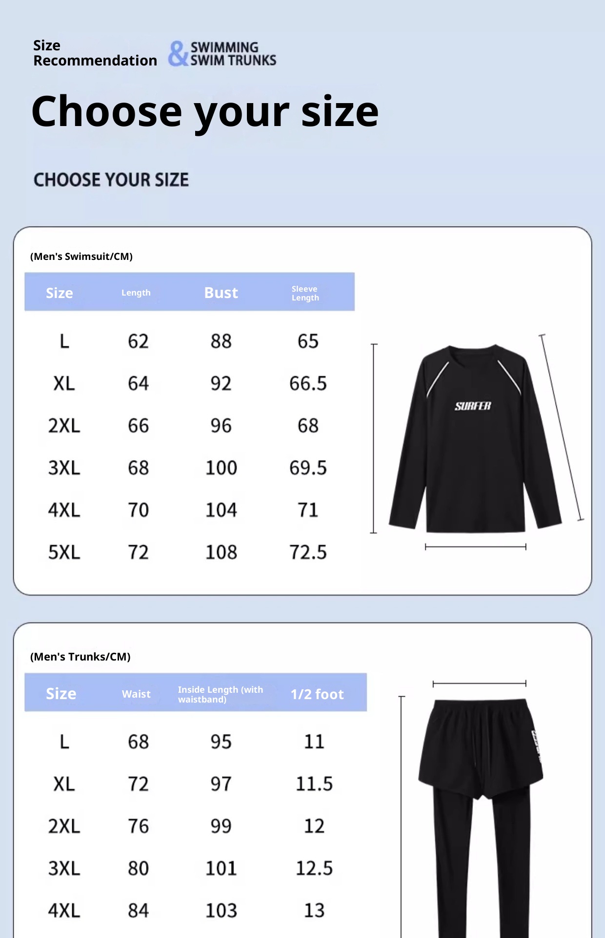 001 Men's Sleeve Long Pants Swimsuit Double Layer Professional Training New Adult Surfing Suit Hot Spring Full Set_voghion.com