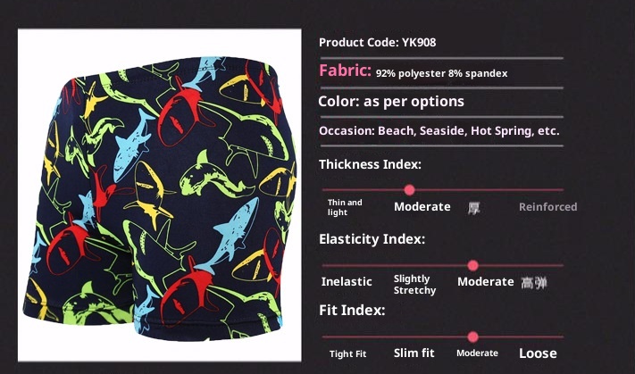 001 Manufacturer Wholesale Beach Disposable Printed Swim Boxer Loose Adult Men's Swimwear Swimming Trunks In Stock Supply_voghion.com