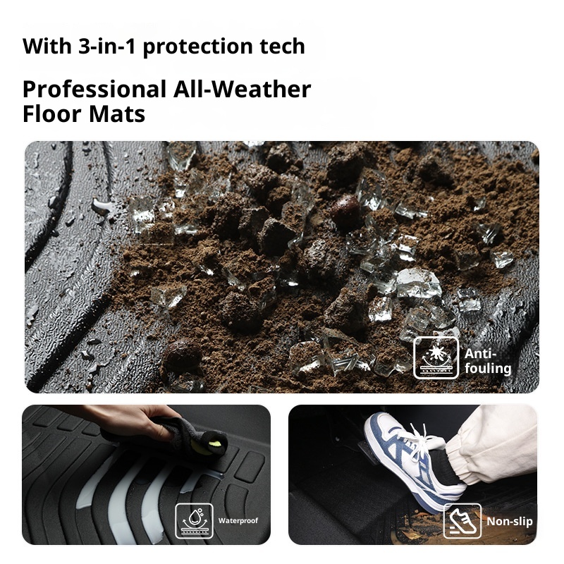 Xiaodeng TPE-Autofußmatten, passgenau für Mercedes E-Klasse W213 (2017–2023)_voghion.com