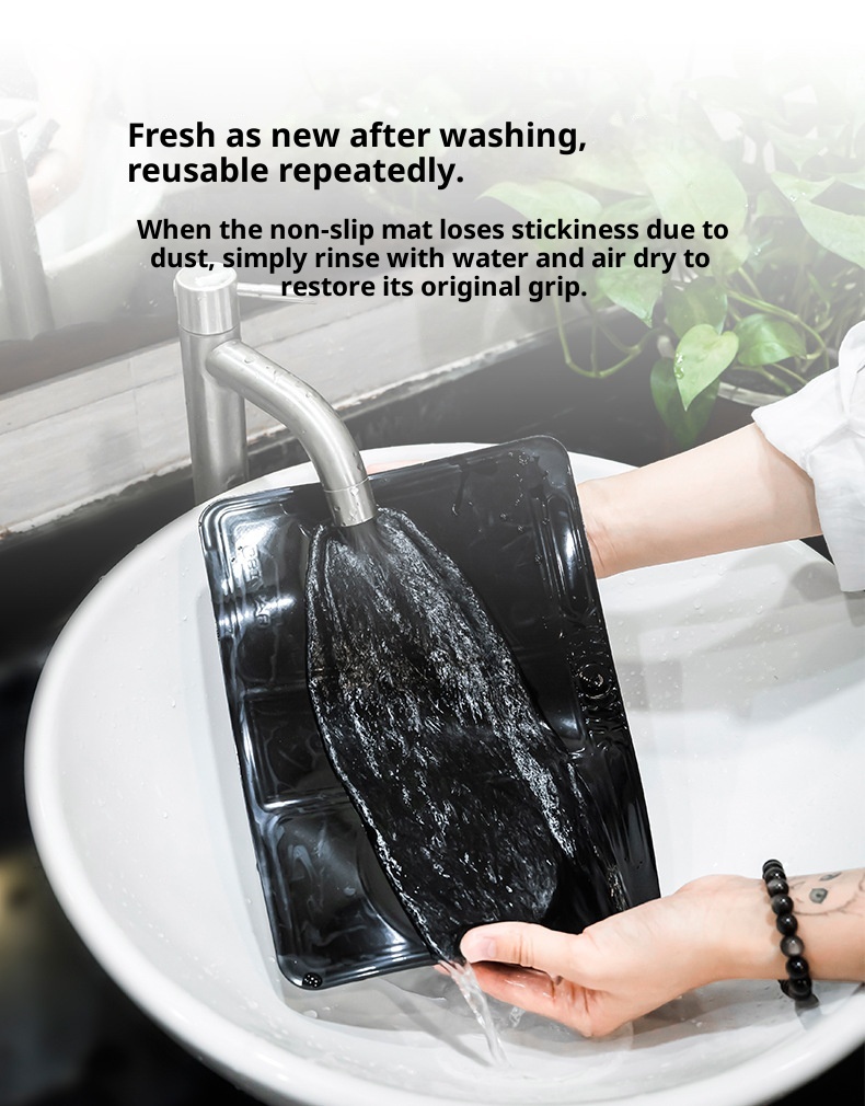 Phone Anti-Slip Mount Organizer 360 Rotating Navigation Holder Dashboard Mat Car Accessories_voghion.com