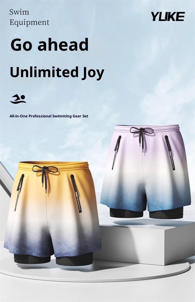 001 Herren-Badehose gegen Peinlichkeiten 2024 Neue Erwachsenen-Badehose in Übergröße, schnelltrocknend, Komplettset für Thermalbäder_voghion.com