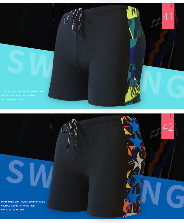 001 Boxer da uomo taglie forti in seta di latte per adulti, con stampa Hot Spring Vacation Beach, costume da bagno alla moda_voghion.com