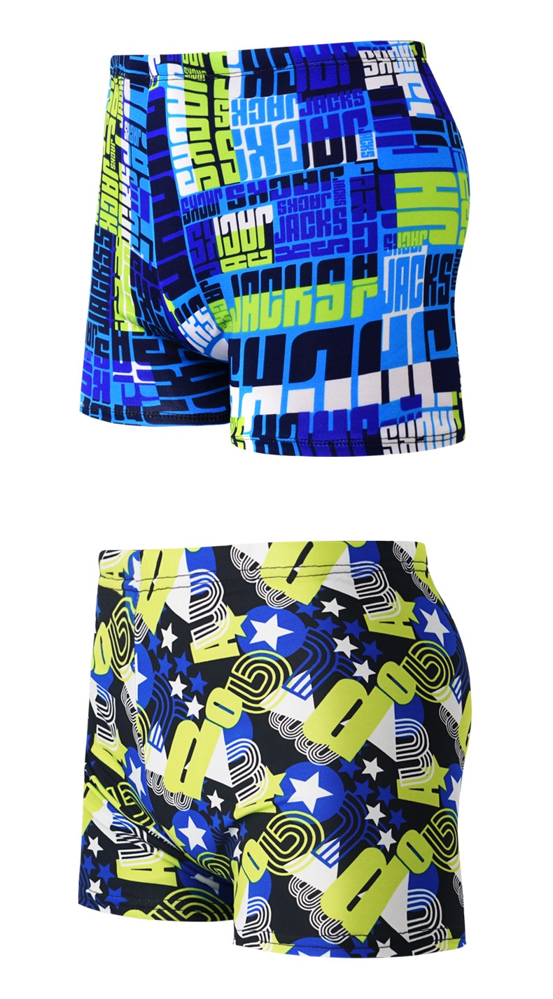 001 Adult Men's Multi-Color Options Hot Spring Bathing Boxer Shorts Comfortable Non-Tight Tie Safety Anti-Embarrassment Swim_voghion.com