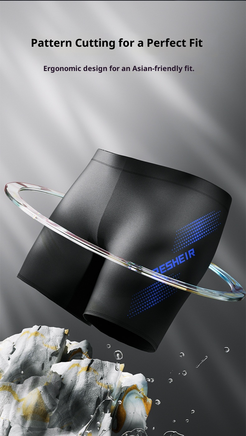 001 Direkt vom Hersteller: Schnelltrocknende, blickdichte Badehose für Herren – Professionelles Design, ideal für heiße Quellen (Großhandel)_voghion.com