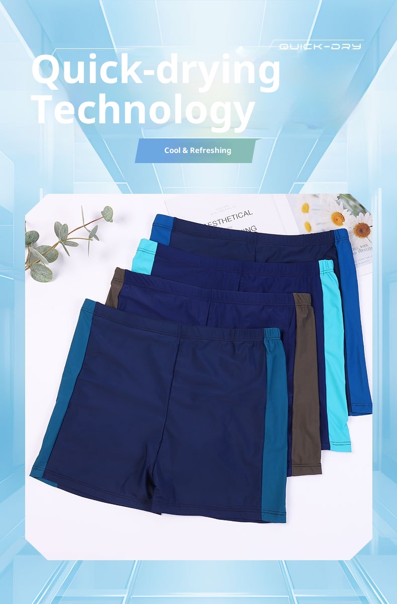 001 Herren-Badehosen im Großhandel, modisch, schnelltrocknend, atmungsaktiv, Übergröße, Boxershorts für Erwachsene, Badeshorts, hochelastisch_voghion.com