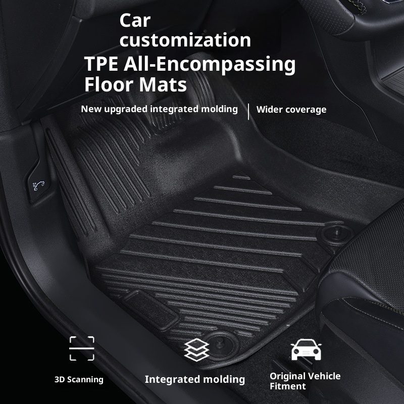 Suitable For Honda Accord Civic CRV Avista XNV Lingpai Special No Odor Full Surround TPE Car Floor Mats_voghion.com