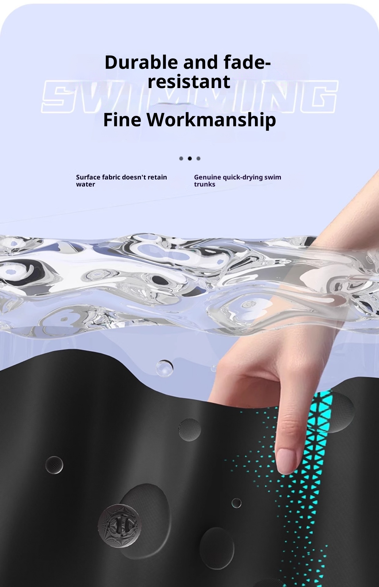 001 Men's 2025 New Professional Racing Five-Point Large Size Trunks Adult Anti-Embarrassment Swimming Training Gear_voghion.com