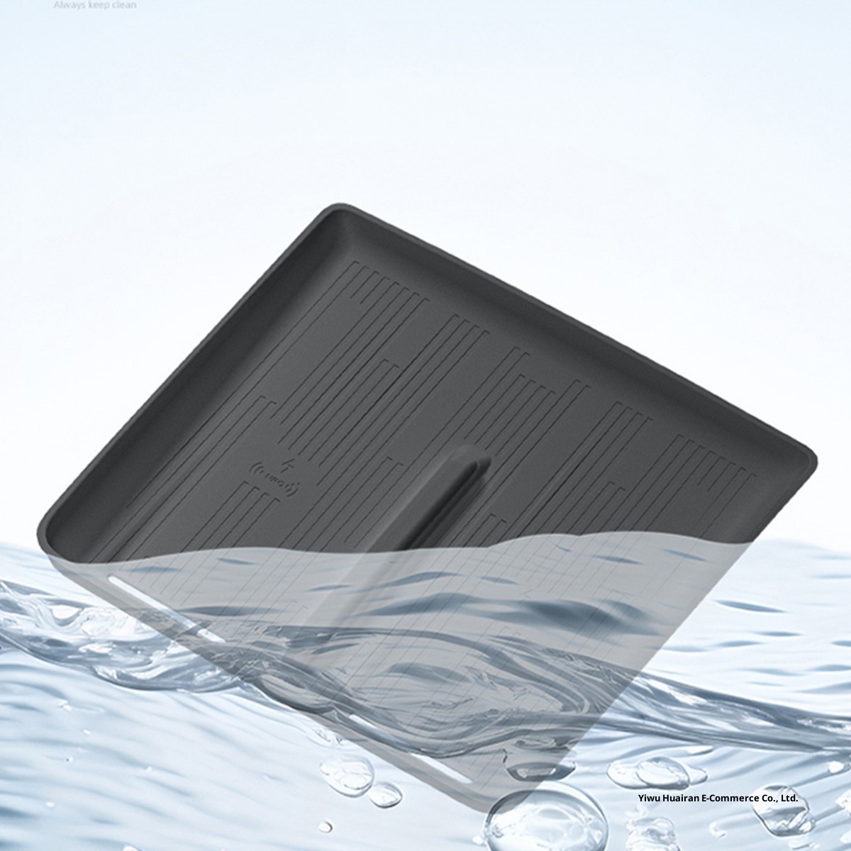 Suitable For Xpeng New P7 Central Control Wireless Charging Silicone Dustproof Protective Pad Car Interior Protection_voghion.com