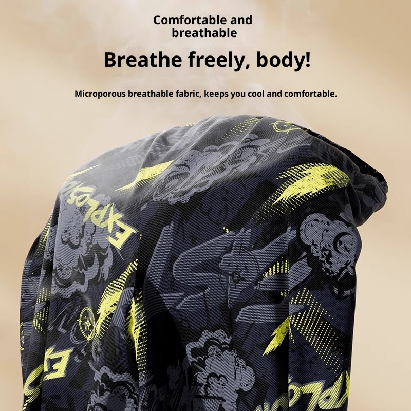 001 Men's Trunks Adult New Five-Point Swim Large Size Quick-Dry Racing Shorts Hot Spring Swimming Gear Full Set For Men_voghion.com