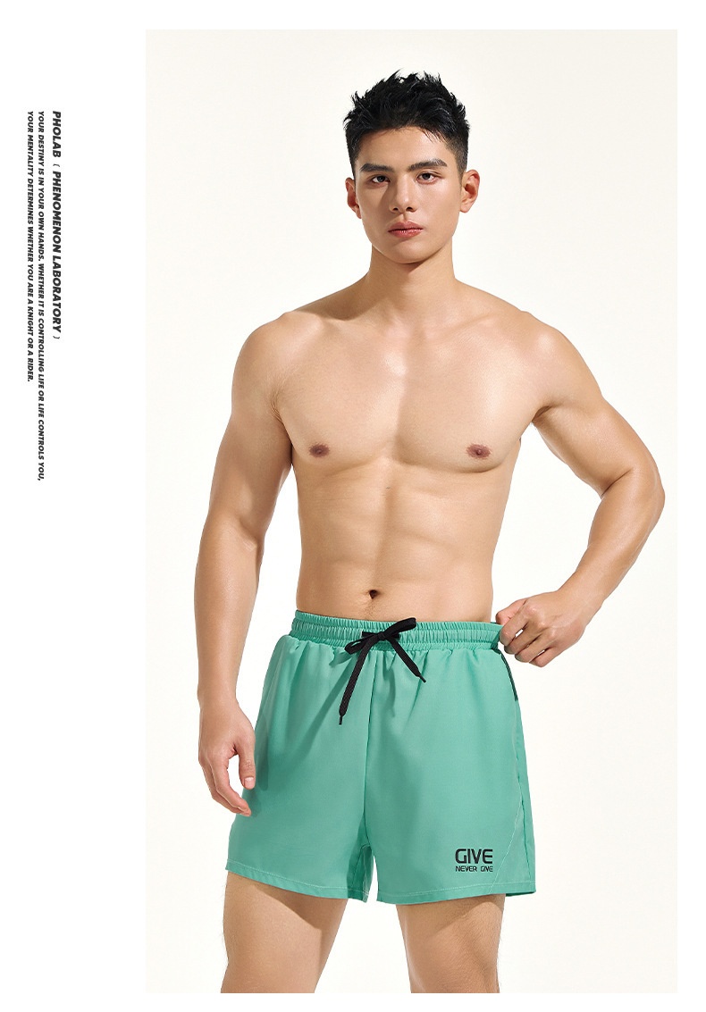 001 Men's Adult Large Size Anti-Embarrassment Double Layer Swim Trunks 2025 New Beach Shorts Swimming Gear Full Set For Men_voghion.com