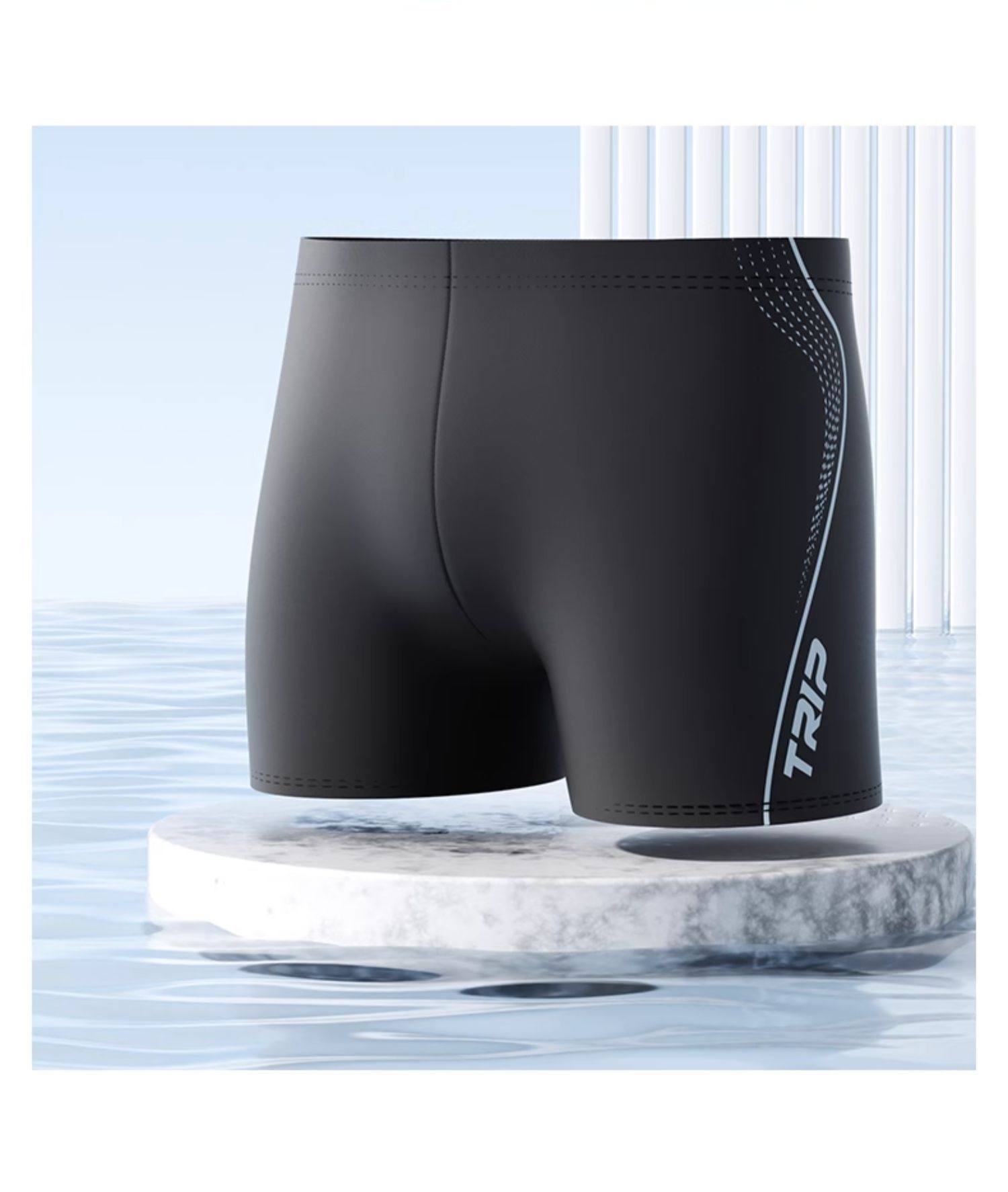 001 Badehose für Herren und Erwachsene (2025) – Neues Modell für Jugendliche – Professionelle Trainings-Schwimmbekleidung für Jungen – Komplettes Set_voghion.com