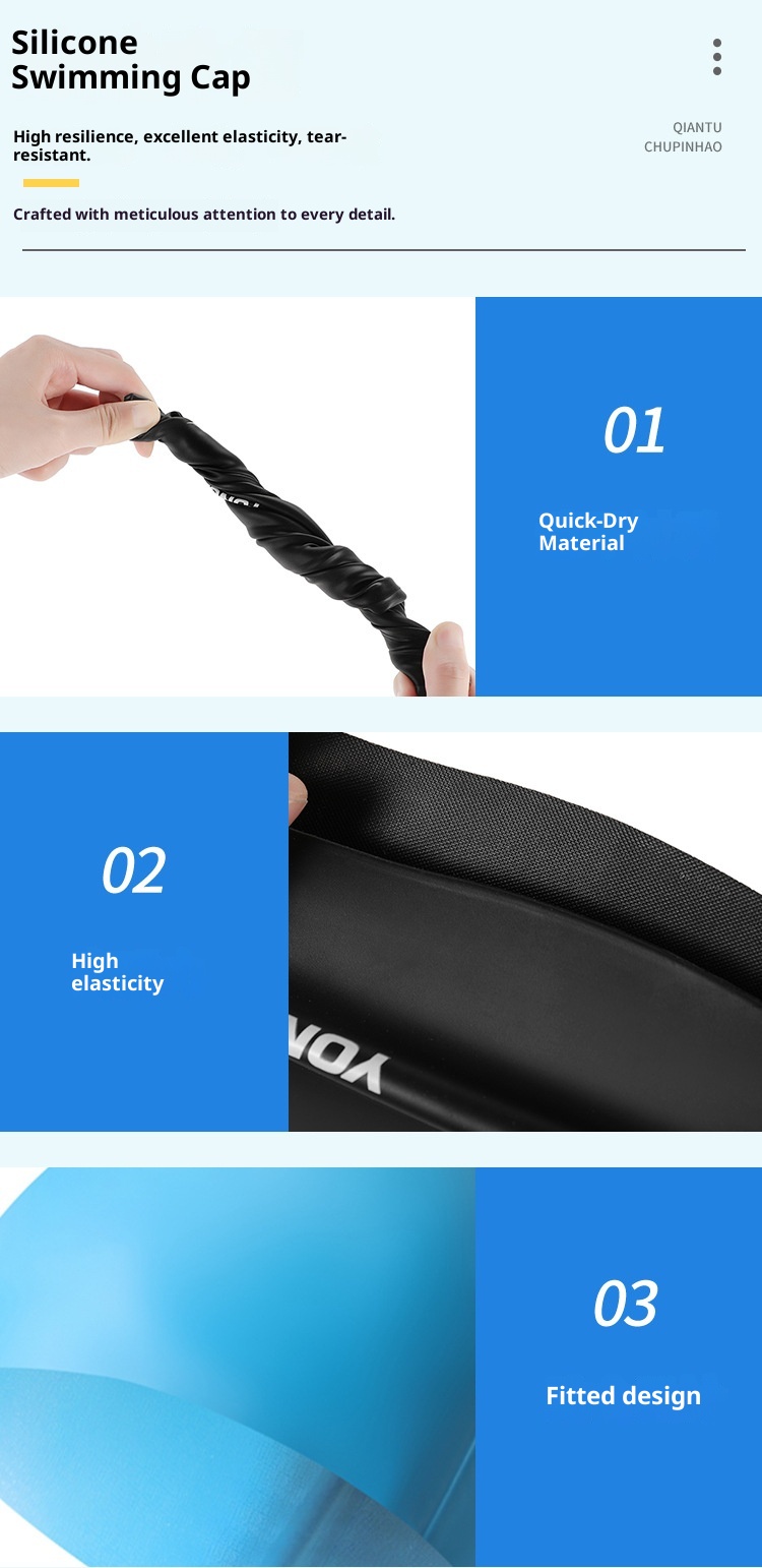 001 Trunks Cap Goggles Three-Piece Set Hot Spring Anti-Embarrassment Beach Shorts Men's Swimming Gear Wholesale Quick-Dry_voghion.com