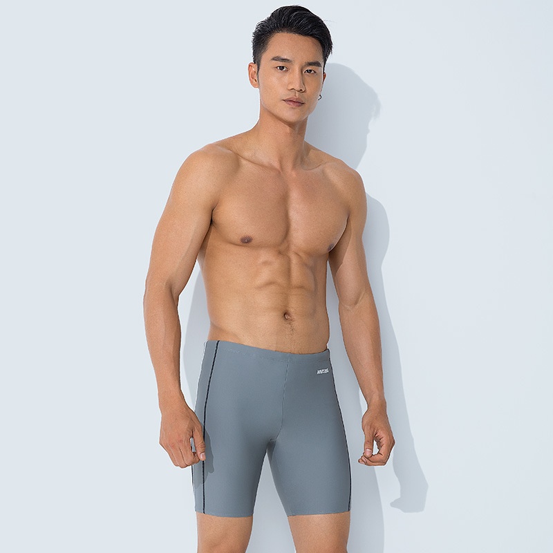 001 Momasong Trunks Professionelle Trainings-Badeshorts für Herren mit Fünf-Punkt-Ausrüstung, schnelltrocknend_voghion.com