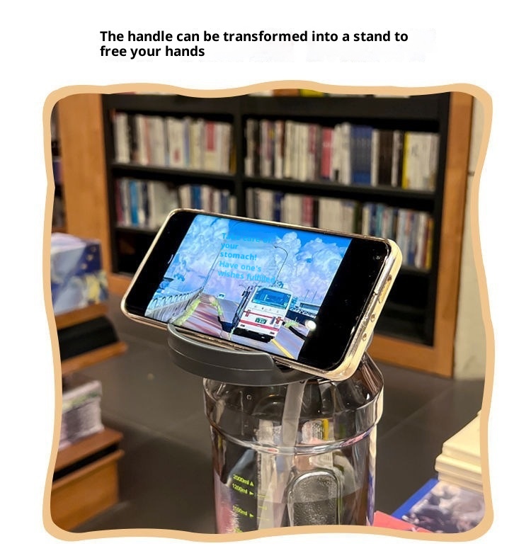 001 Cross-Border Super Large Capacity Space Cup Summer Men And Women High-End Feel 2000ml Fitness Sports Ton Bucket_voghion.com