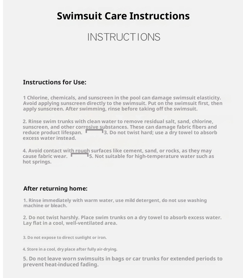 001 Men's Swim Trunks Anti-Embarrassment Adult Sports Plus Size Fashion Color Block Quick-Dry Beach Boxer Shorts_voghion.com