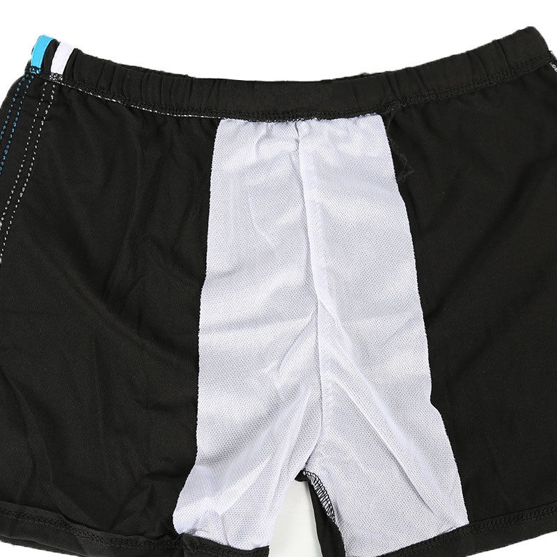 001 Herren Fünf-Punkt-Sport-Freizeit-Boxershorts, atmungsaktiv, schnelltrocknend, locker, Strand, Erwachsene, Übergröße, bequeme Badehose, Großhandel_voghion.com