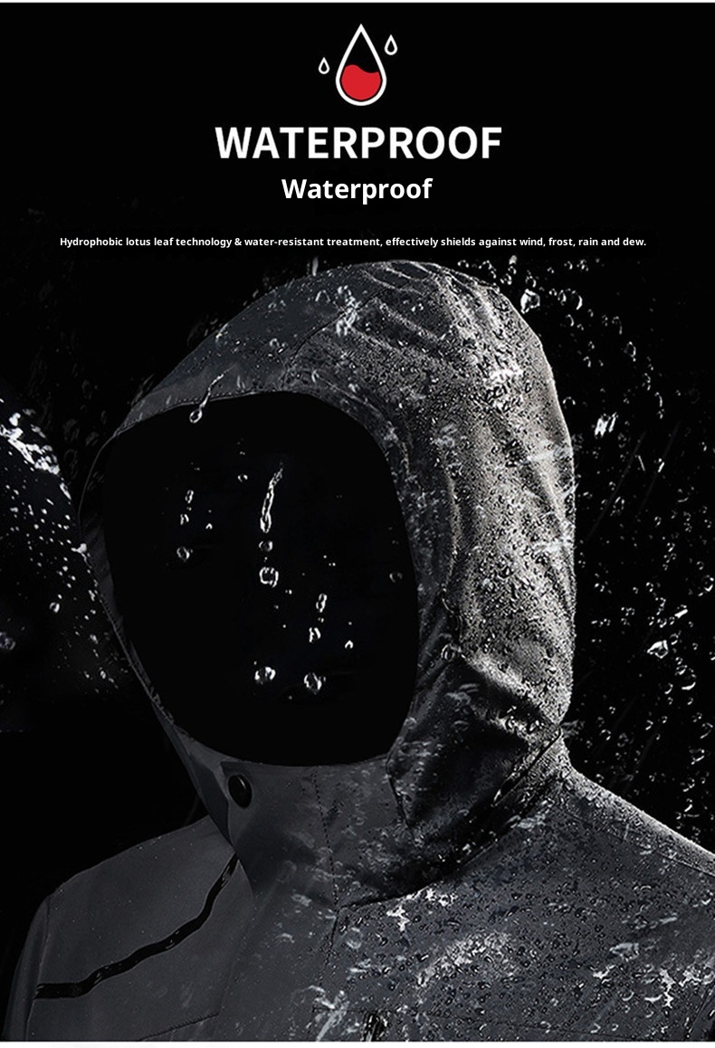 ActiveGo ActiveGo Giacca da trekking antivento impermeabile da uomo europea e americana, giacca a vento da esterno, produttore, vendita diretta_voghion.com