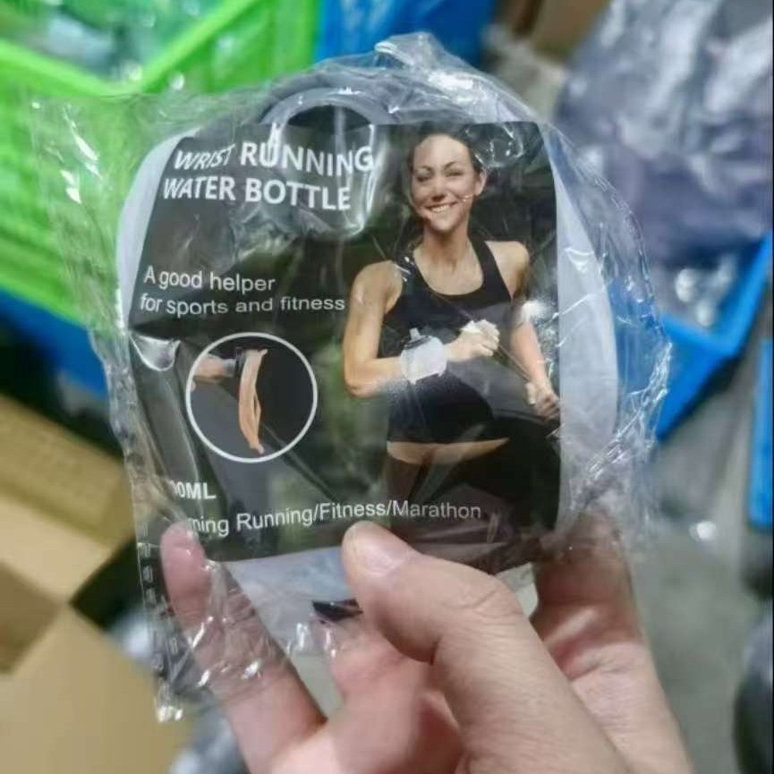 001 Borraccia portatile per sport all'aria aperta, da polso, da braccio, da ciclismo, da corsa, da escursionismo, di grande successo transfrontaliero_voghion.com