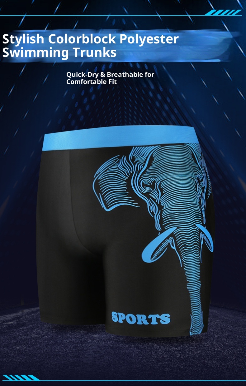 001 Herren-Badeshorts in Übergröße mit Print, lockerer Passform, schnelltrocknend und blickdicht – Hersteller_voghion.com