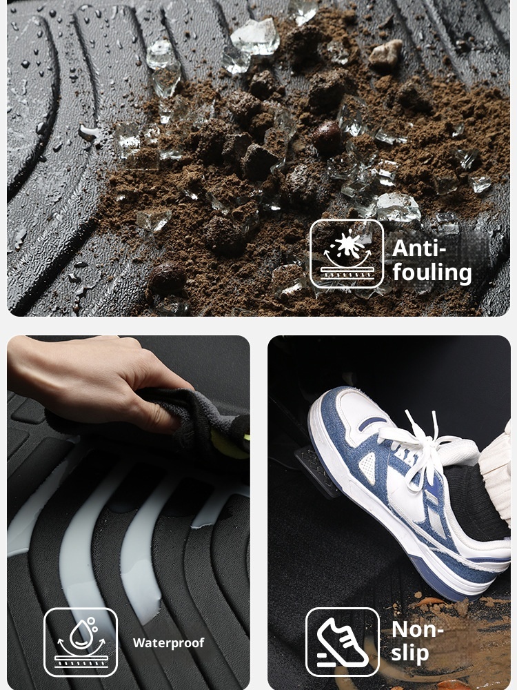 Xiaodeng TPE-Autofußmatten, passgenau für Mercedes E-Klasse W213 (2017–2023)_voghion.com