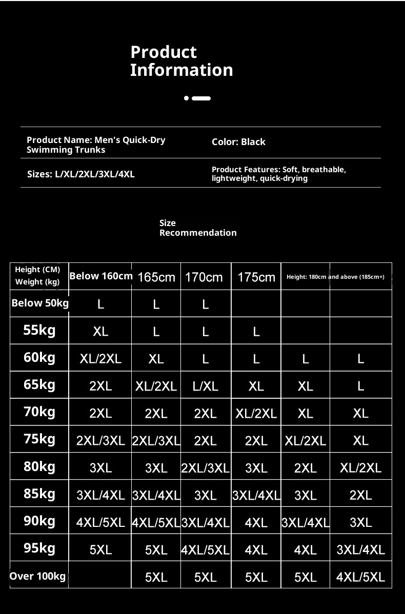 001 Men's Swim Trunks Anti-Embarrassment New Quick-Dry Plus Size Boxer Swimwear Professional Hot Spring Swimming Full Set_voghion.com