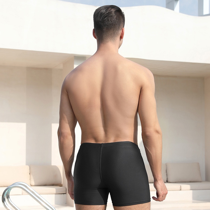 001 Sport-Boxershorts für Herren (Erwachsene) – Anti-Peinlichkeits-Badehose mit doppellagigem, schnelltrocknendem Material – Trainingshose – Direkt vom Hersteller –_voghion.com