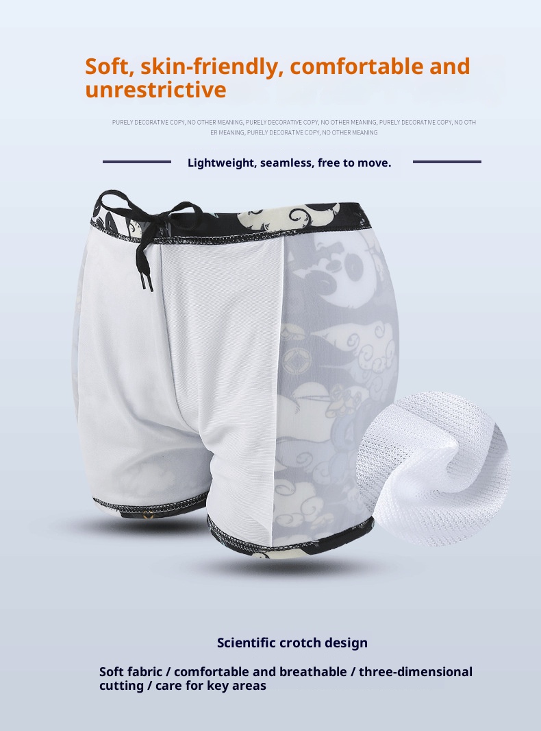 001 Uomo Produttore All'ingrosso Adulto Grande Taglia Largo Traspirante Spiaggia Vacanza Anti-Imbarazzo Sorgente Termale Nuoto_voghion.com