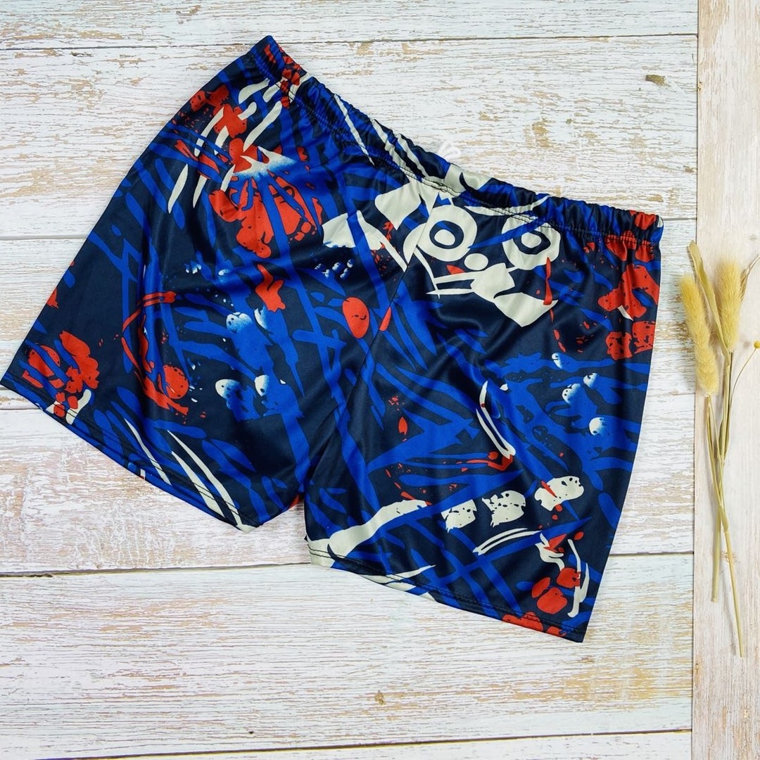 001 Manufacturer Wholesale Beach Disposable Printed Swim Boxer Loose Adult Men's Swimwear Swimming Trunks In Stock Supply_voghion.com