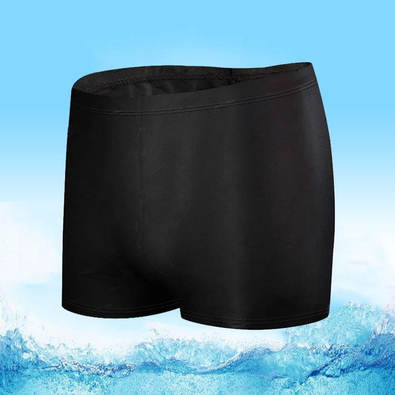 001 Men's Trunks Boxer Adult Plus Size Loose Swimwear Anti-Embarrassment 2025 New Hot Spring Swimming Gear_voghion.com
