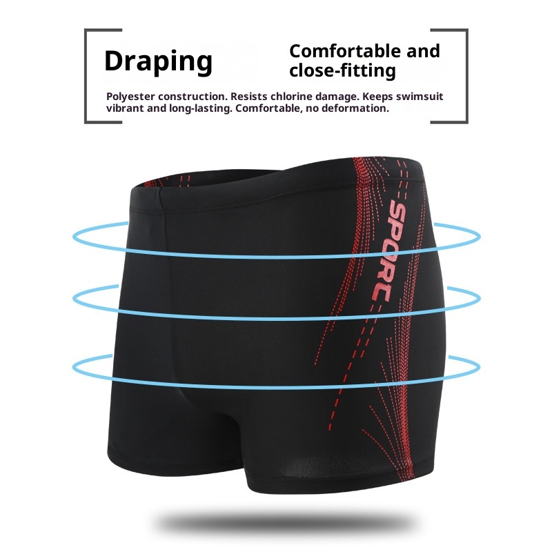 001 Herren-Badeshorts für Erwachsene, hochelastisch, direkt vom Hersteller, locker, bequem, bedruckt, schnelltrocknend_voghion.com