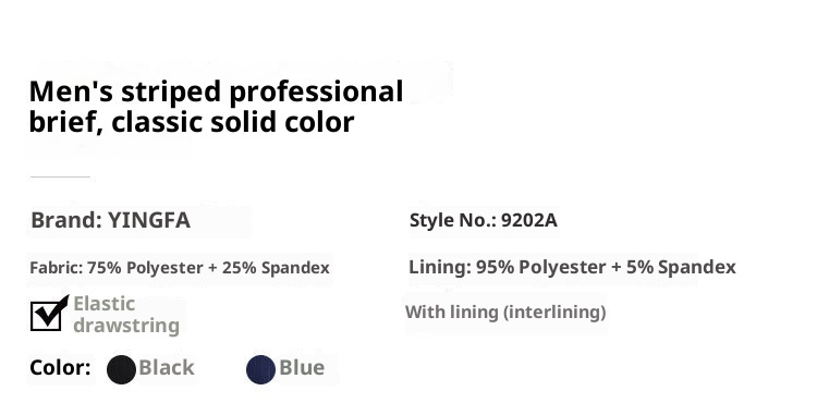 001 Yingfa Swimming For Men, Adults, And Children, Triangle Professional Quick-Dry Waterproof High-Cut Racing Training Swim_voghion.com