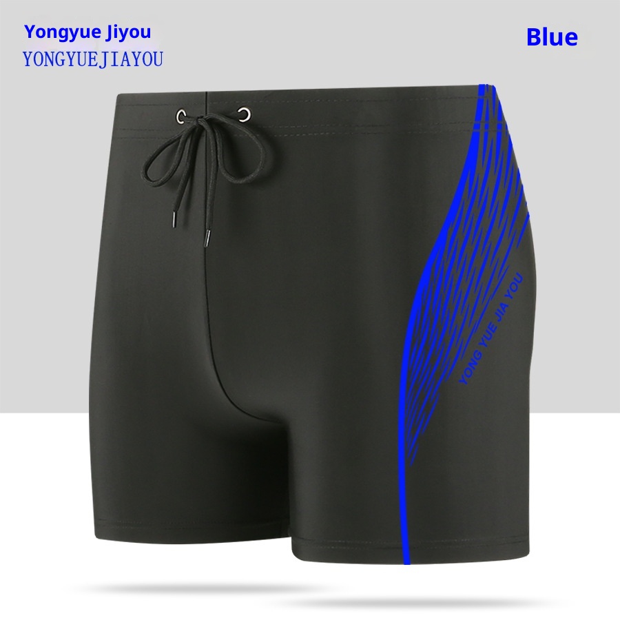 001 6902 Adult Swimming Trunks Swim Yue Jia You Manufacturer Wholesale Beach Hot Spring Polyester Smooth Material Men's_voghion.com