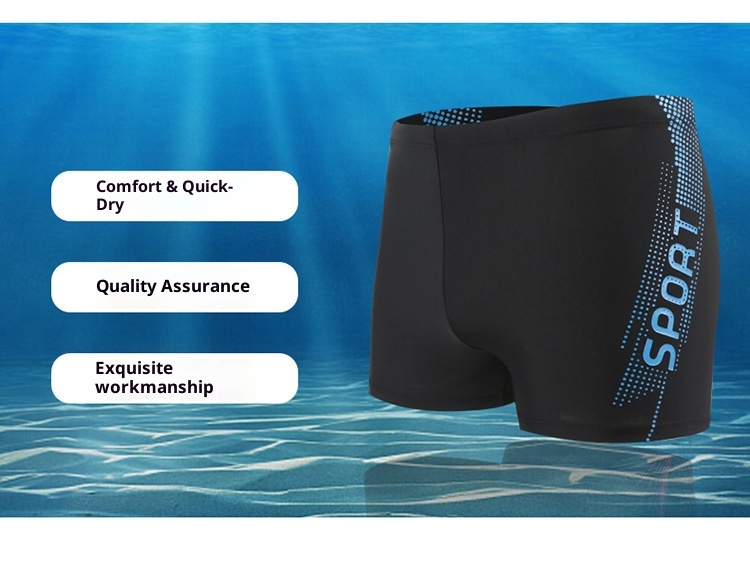 001 Herren-Badeshorts für Erwachsene, hochelastisch, direkt vom Hersteller, locker, bequem, bedruckt, schnelltrocknend_voghion.com