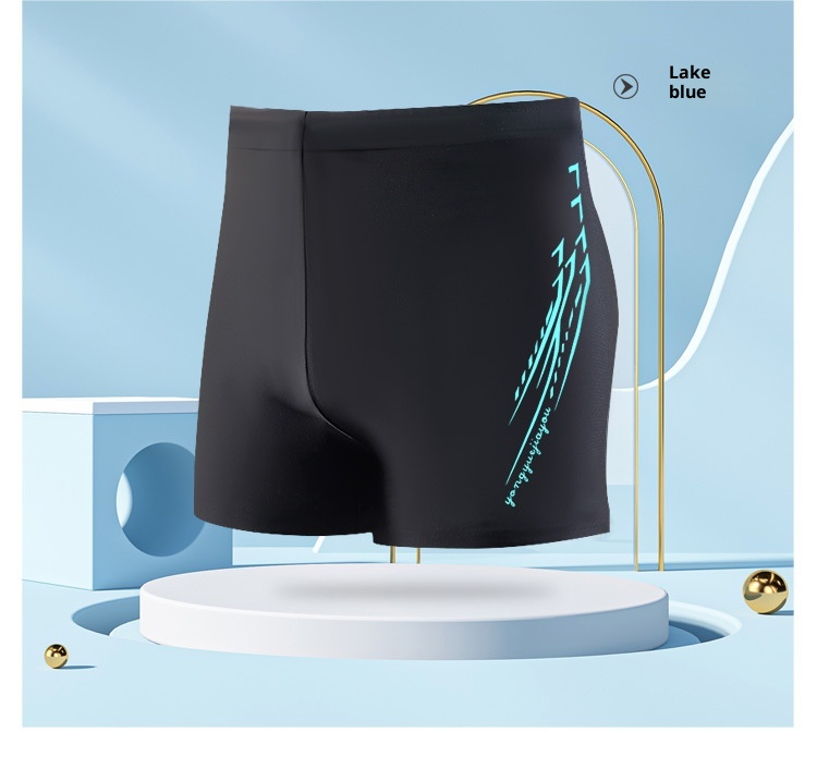 001 Herrenmode Boxer-Badehose in großen Größen – schnelltrocknend, ideal für Sport, Strand und Freizeit._voghion.com