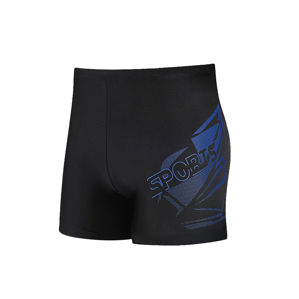 001 Plus Size Swim Trunks Boxer Loose Anti-Embarrassment Quick-Dry Swimming Suit Men's Adult Hot Spring Set Equipment_voghion.com