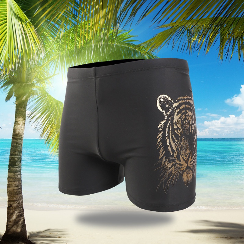 001 New Boxer Hot Spring Plus Size Swimwear Fashion Adult Swim Trunks Men's Manufacturer Wholesale_voghion.com